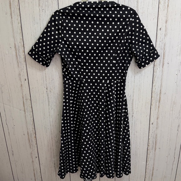 Retro Style Polka Dot Dress - Picture 7 of 9